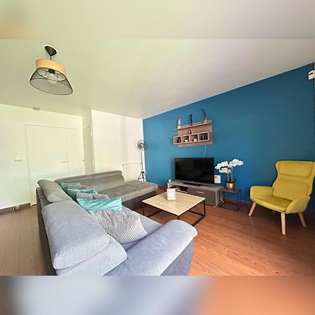 Le Duplex Chessy - 15Min From Disneyland - 2 Private Parkings - Garden - Kingsize & Queensize Bed - Supermarket Behind The House ภายนอก รูปภาพ